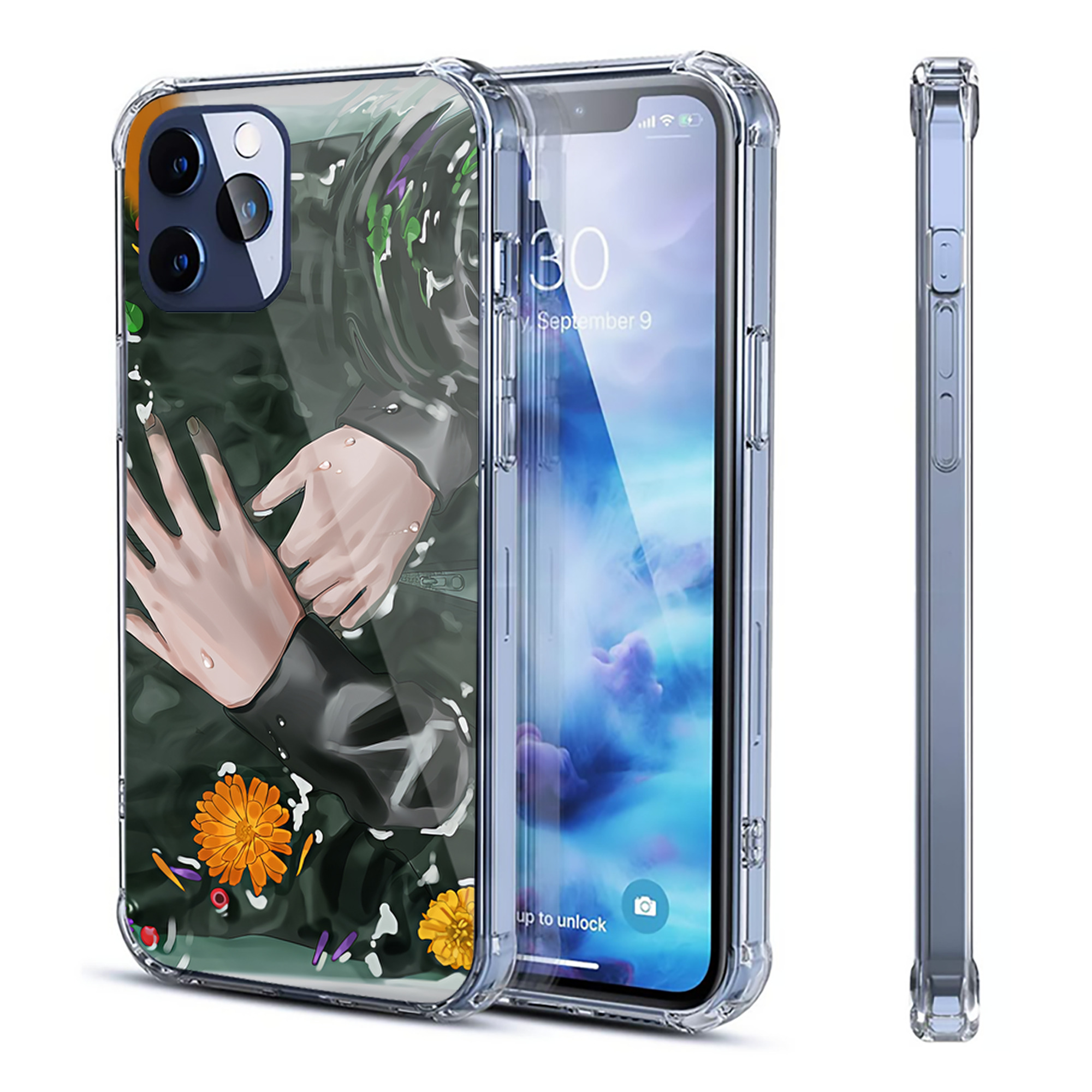 （画像用） SPY×FAMILY间谍家家酒 【iPhone 12シリーズ対応】透明スマホケース（クリアソフトケース）